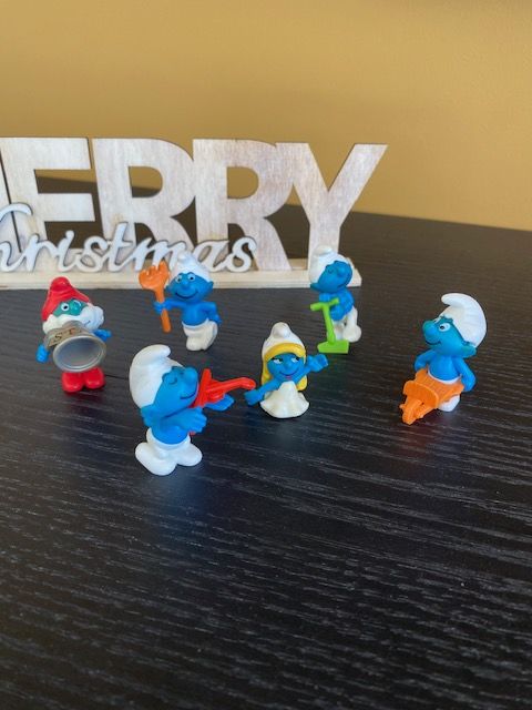 Lot 6 figurines Schtroumpf 4 Nice (06)