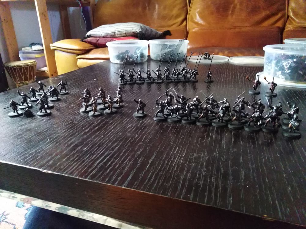 Figurines seigneur des anneaux - Arm�e Huruk-Hai 70 Toulouse (31)