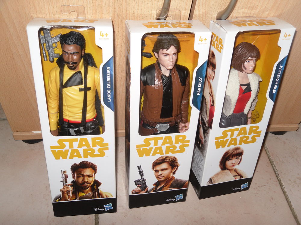 3 Figurines (HAN SOLO) : STAR WARS, 30cm Neuf (LOT) 42 Neuville-de-Poitou (86)