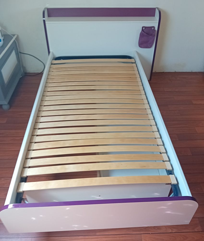 Lit   fille +  sommier 60 Lamballe (22)