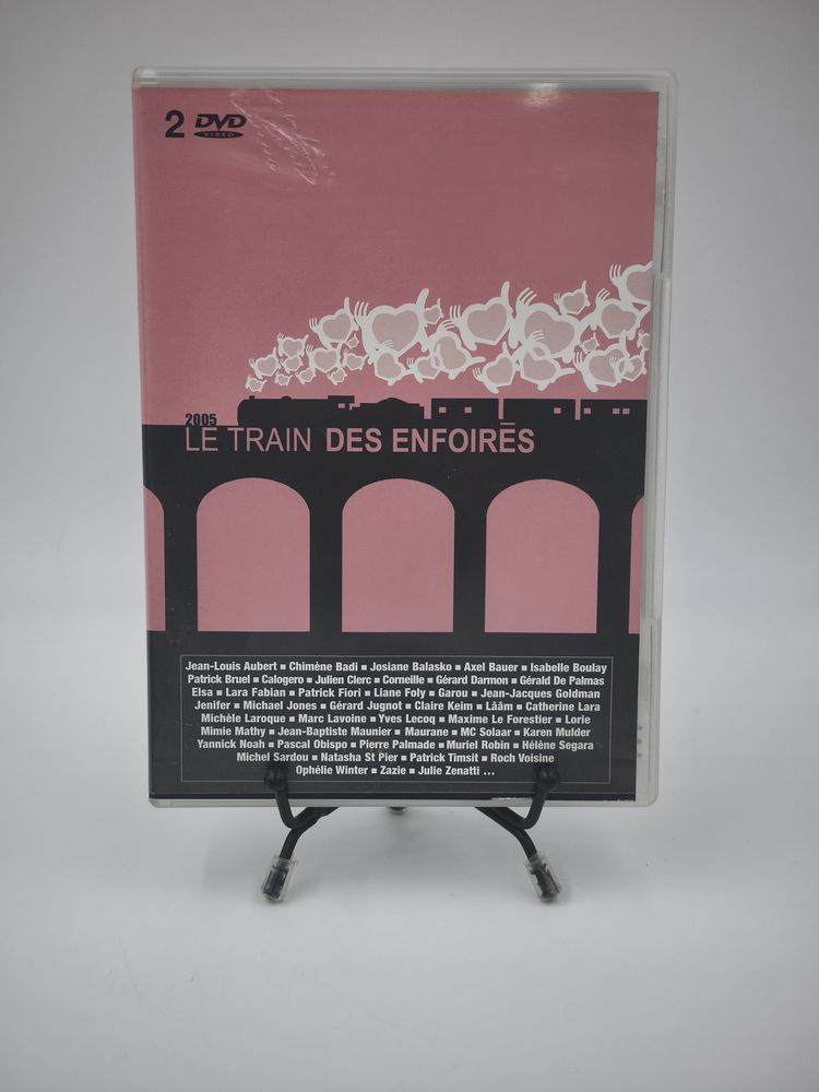 Film DVD 2005 Le Train des Enfoir�s en boite (jaquette plast 2 Vulbens (74)