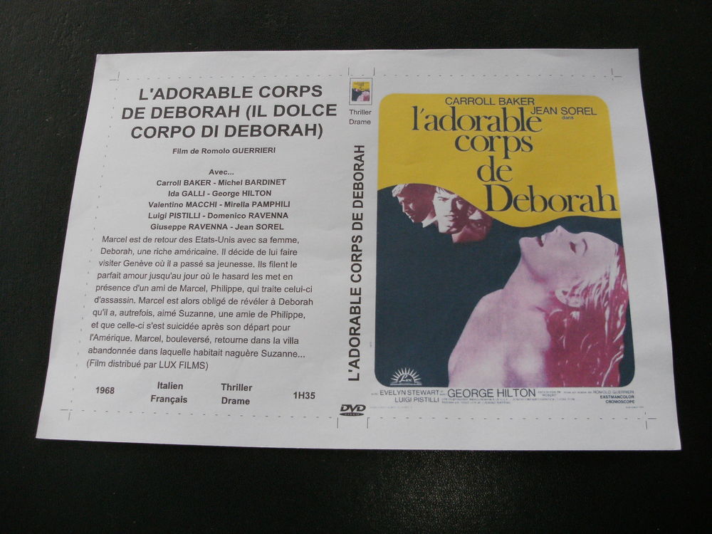 Film :   L 'adorable corps de Deborah   35 Saint-M�dard-en-Jalles (33)