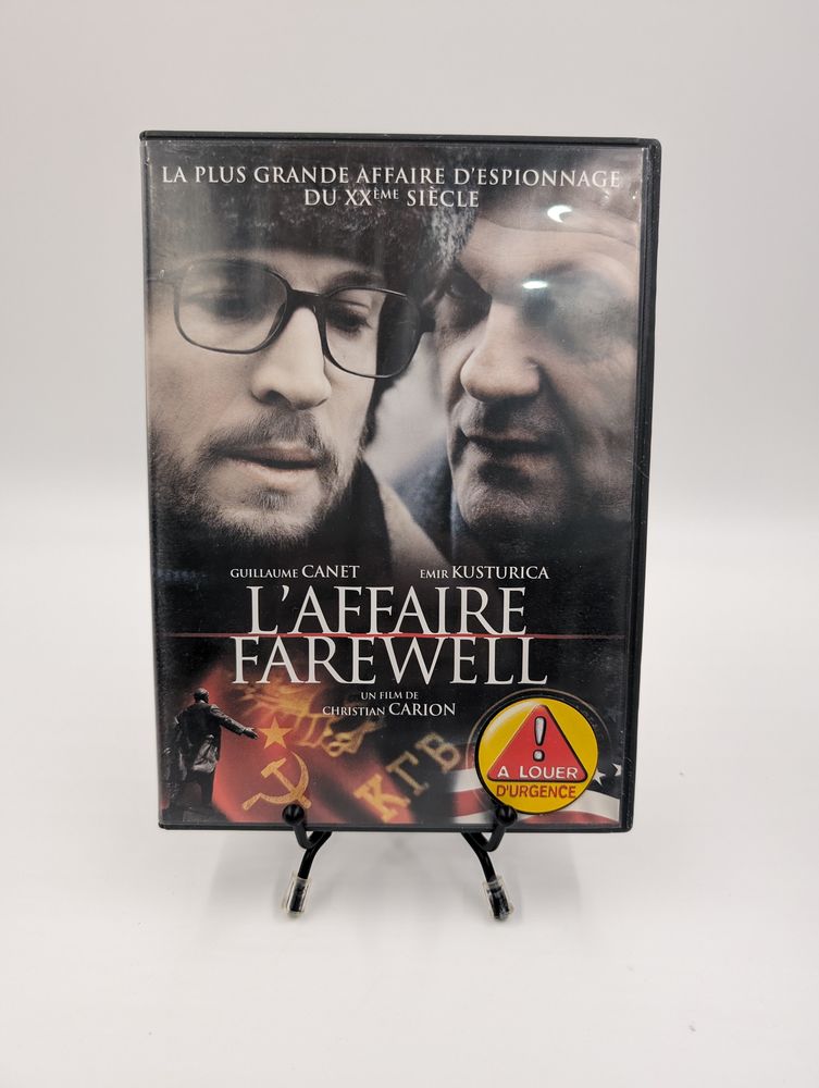 Film DVD L'Affaire Farewell en boite 1 Vulbens (74)