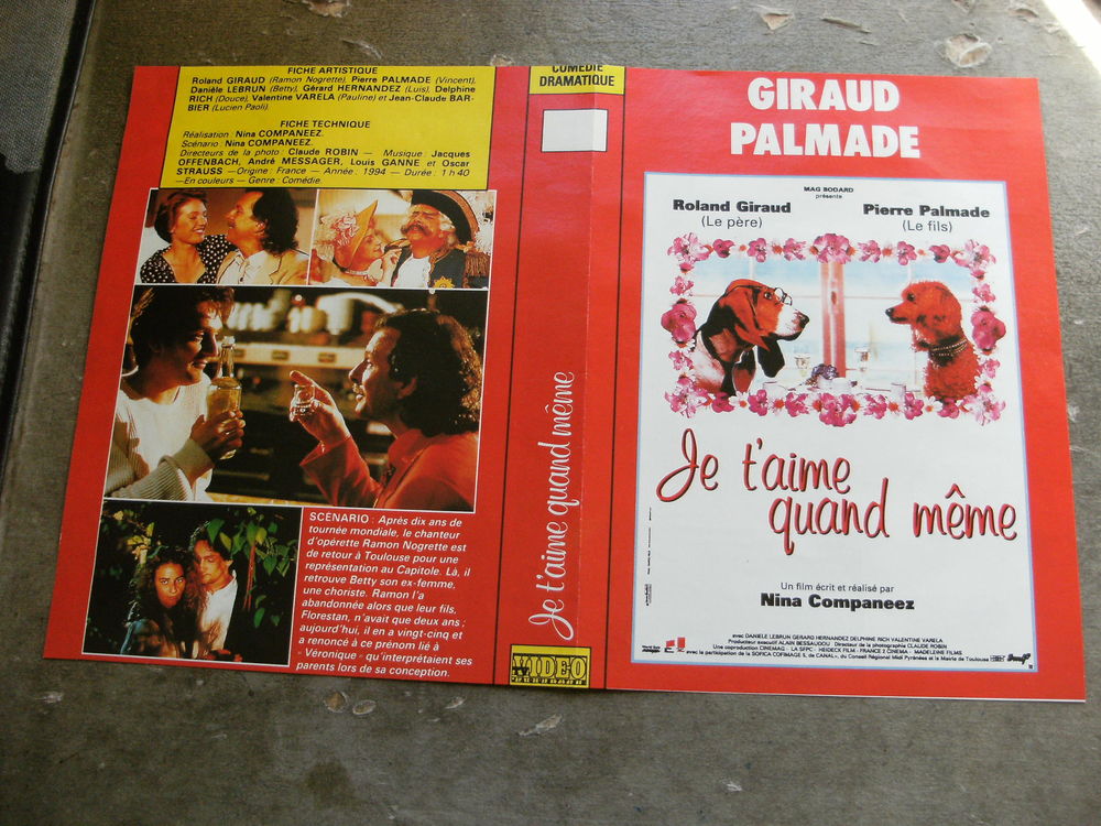 Film :   Je t'aime quand m�me    35 Saint-M�dard-en-Jalles (33)