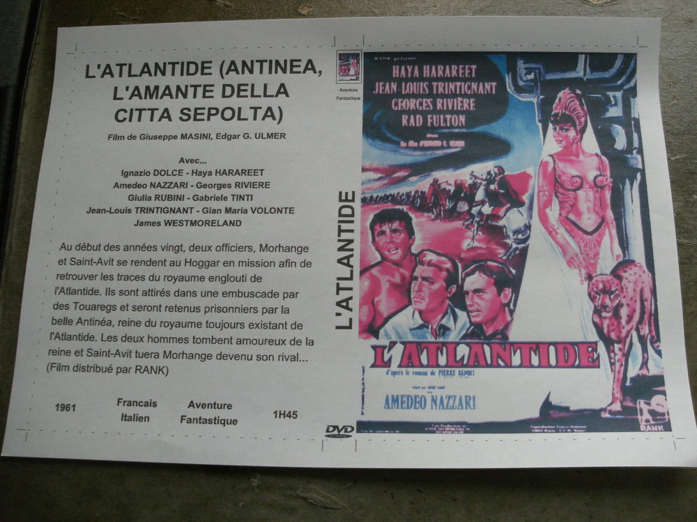 Film :   L 'atlantide   4 Saint-M�dard-en-Jalles (33)