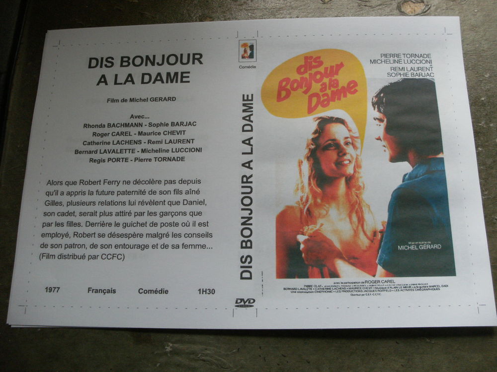 Film :   Dis bonjour a la dame   35 Saint-M�dard-en-Jalles (33)