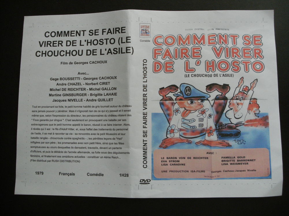 Film :   Comment se faire virer de l'hosto   40 Saint-M�dard-en-Jalles (33)