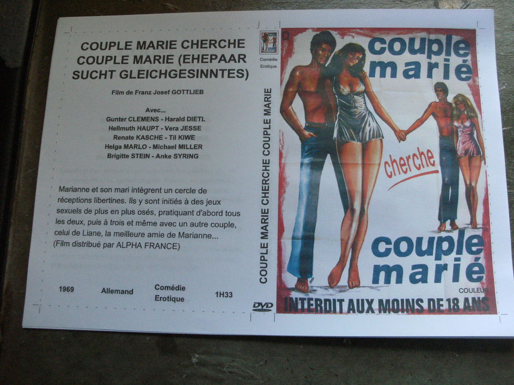 Film :   Couple marie cherche couple marie   40 Saint-M�dard-en-Jalles (33)