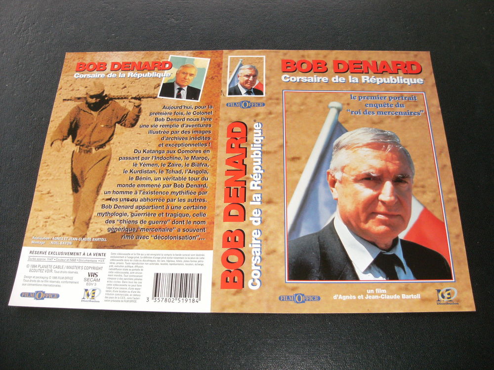 Film :   Bob Denard corsaire de la R�publique   40 Saint-M�dard-en-Jalles (33)