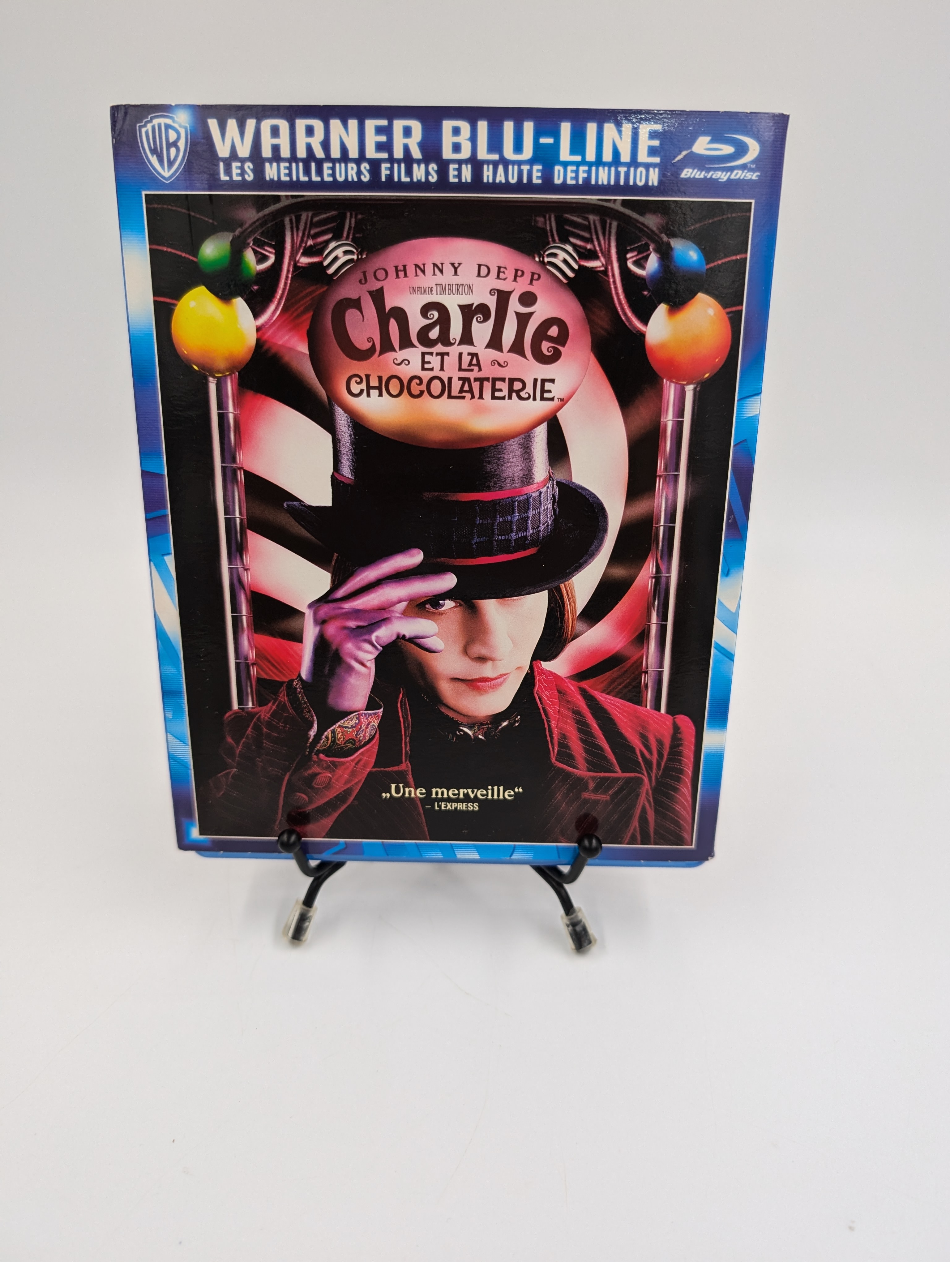 Film Blu-Ray Disc Charlie et la Chocolaterie en boite 4 Vulbens (74)