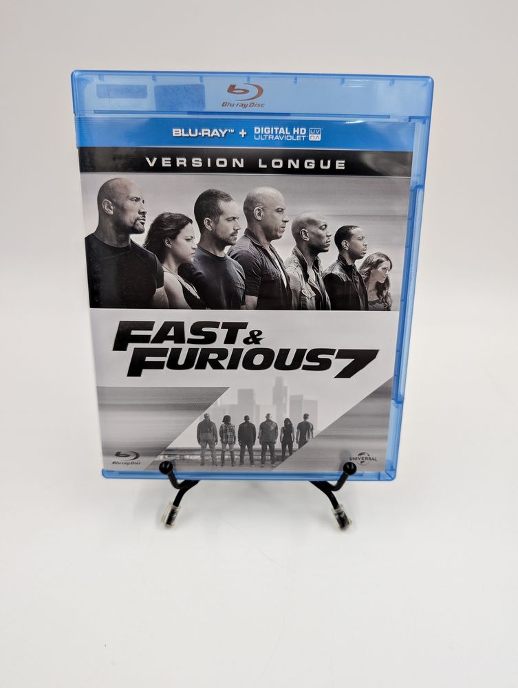 Film Blu-Ray Disc Fast & Furious 7 (version longue) en boite 2 Vulbens (74)