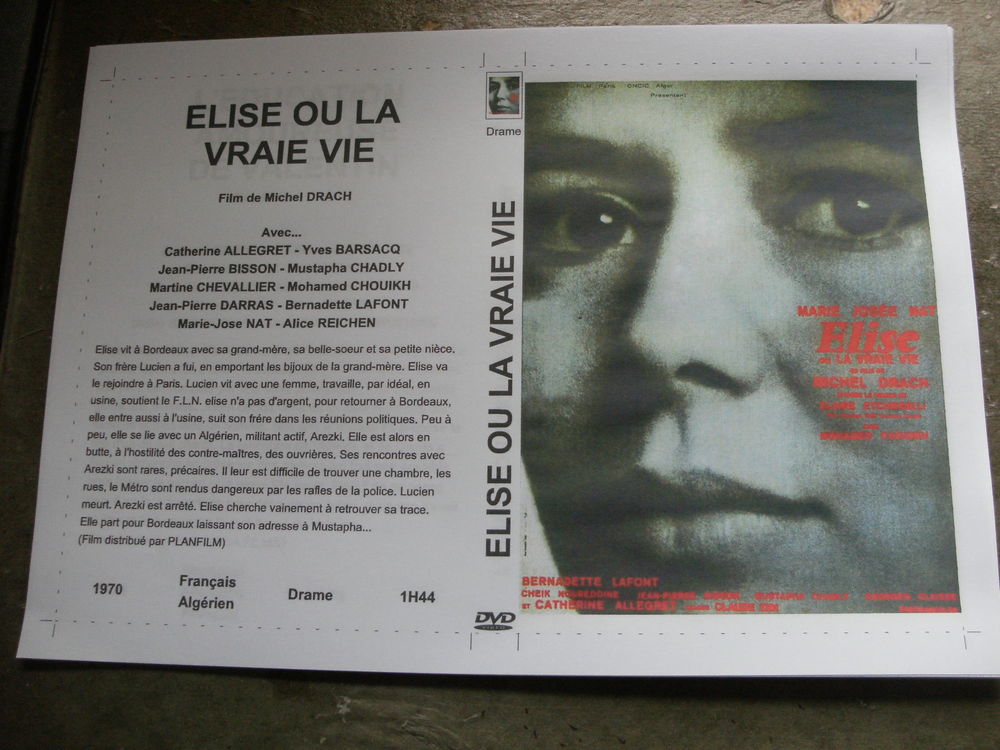 Film :   Elise ou la vraie vie    40 Saint-Médard-en-Jalles (33)