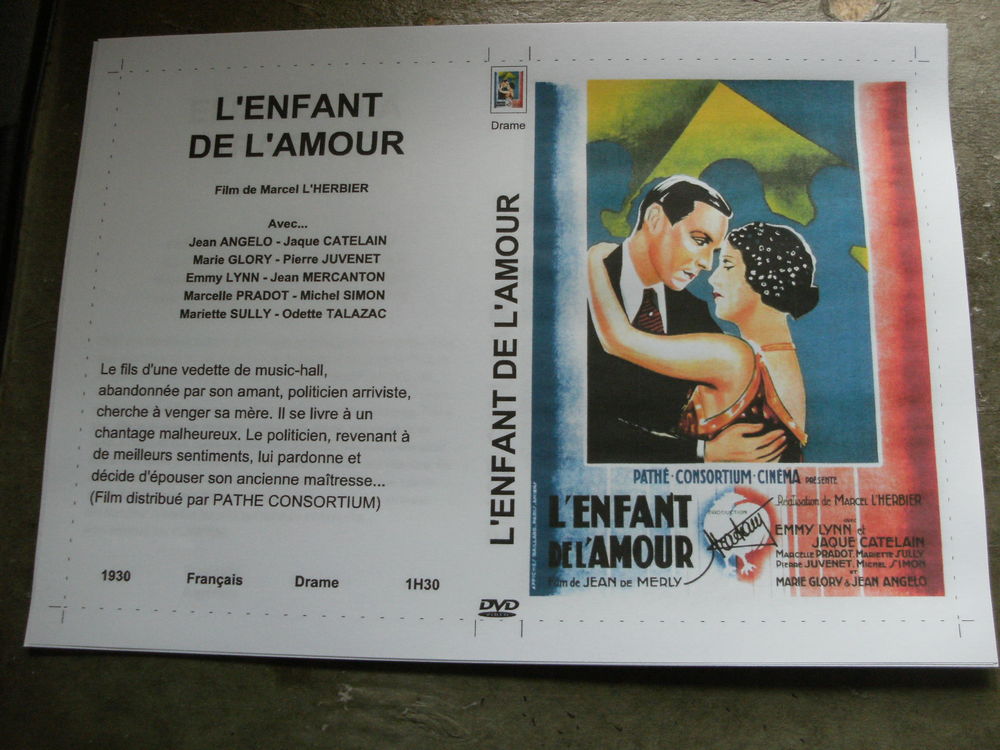 Film :   L 'enfant de l'amour    35 Saint-Médard-en-Jalles (33)