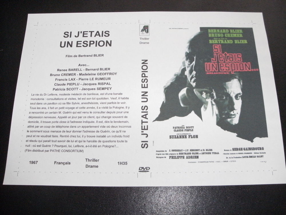 Film :   Si j'etais un espion   35 Saint-M�dard-en-Jalles (33)