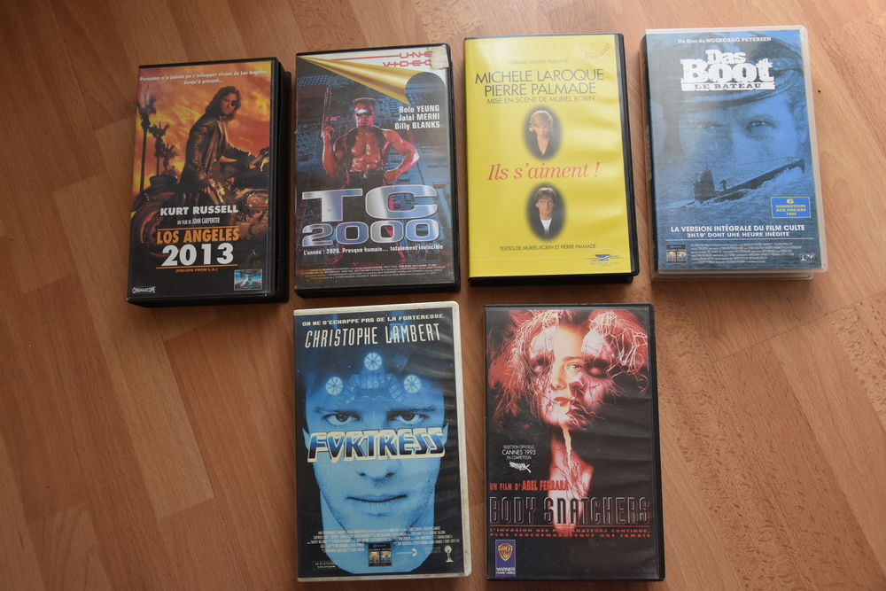 VHS FILM. 1 euro unit� ou 5 euros les 6 1 Gujan-Mestras (33)