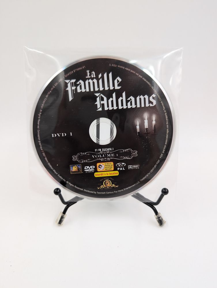 Film DVD La Famille Addams (volume 1) sans boite 1 Vulbens (74)
