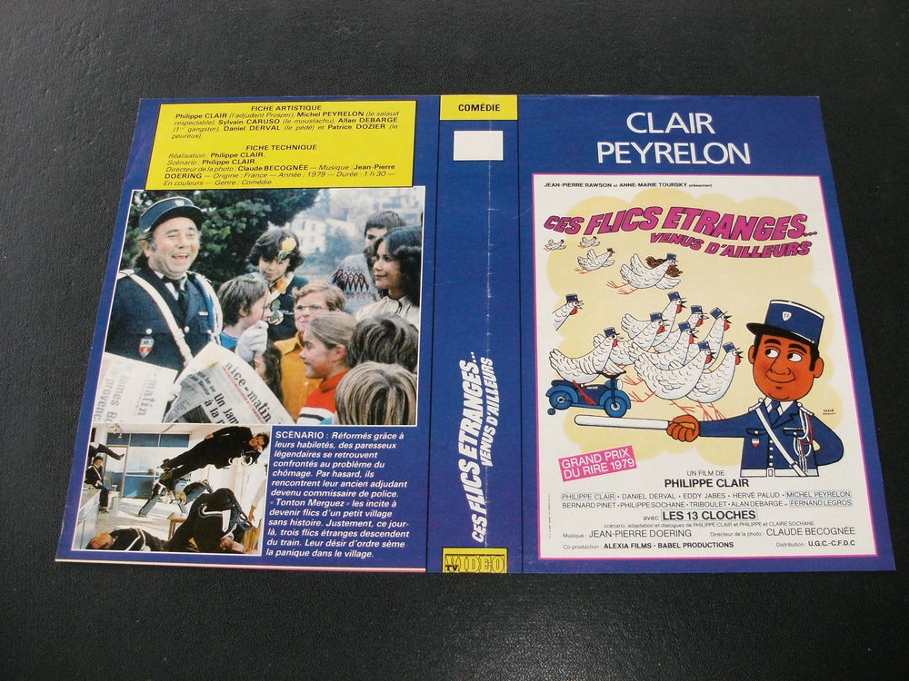 Film :   Ces flics etranges venus d'ailleurs   1979 35 Saint-M�dard-en-Jalles (33)