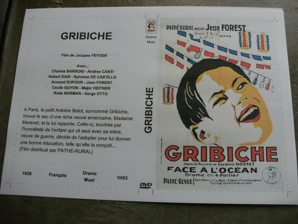 Film :   Gribiche   35 Saint-M�dard-en-Jalles (33)