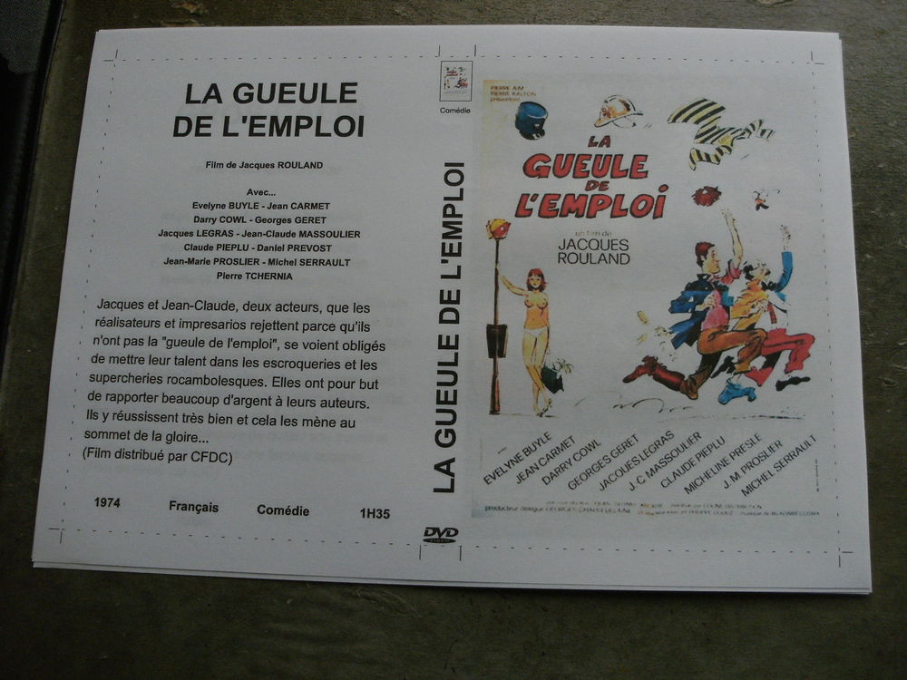 Film :   La gueule de l'emploi   40 Saint-Médard-en-Jalles (33)