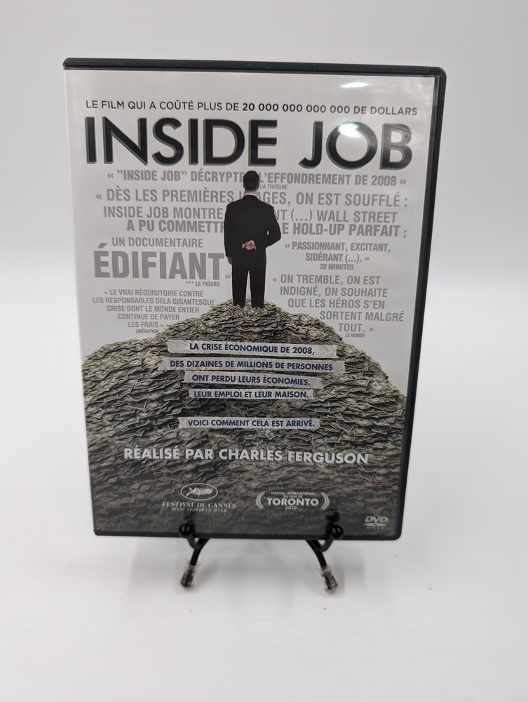 Film DVD Inside Job en boite 2 Vulbens (74)