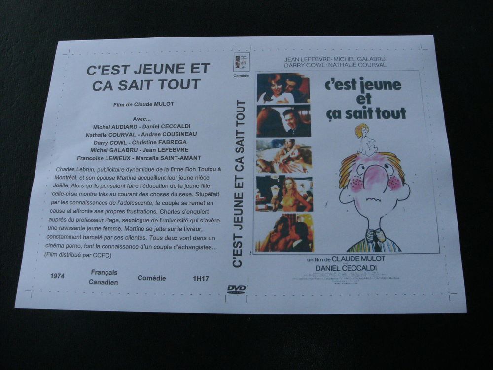 Film :   C 'est jeune et �a sait tout    1974 35 Saint-M�dard-en-Jalles (33)