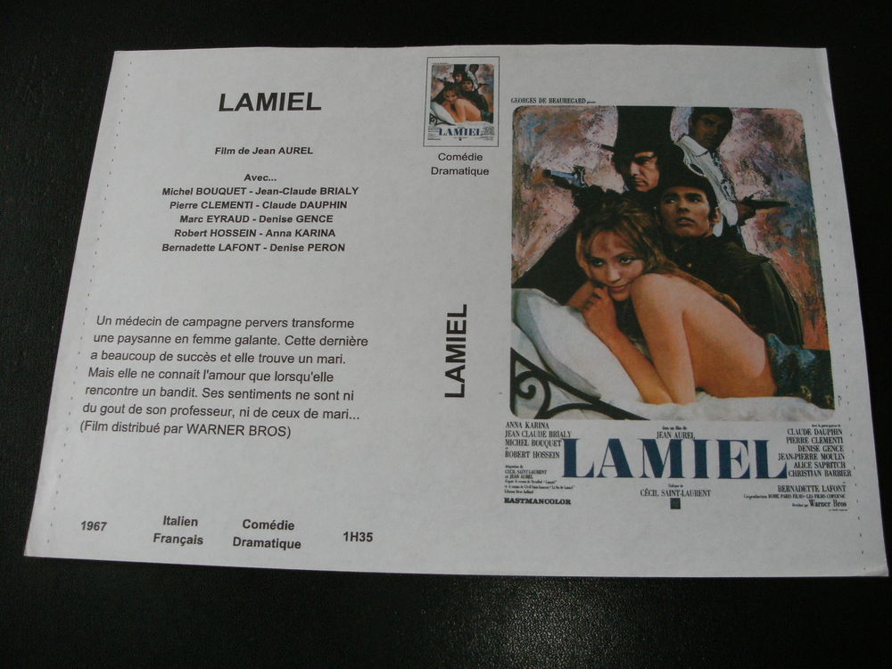 Film :   Lamiel    35 Saint-M�dard-en-Jalles (33)