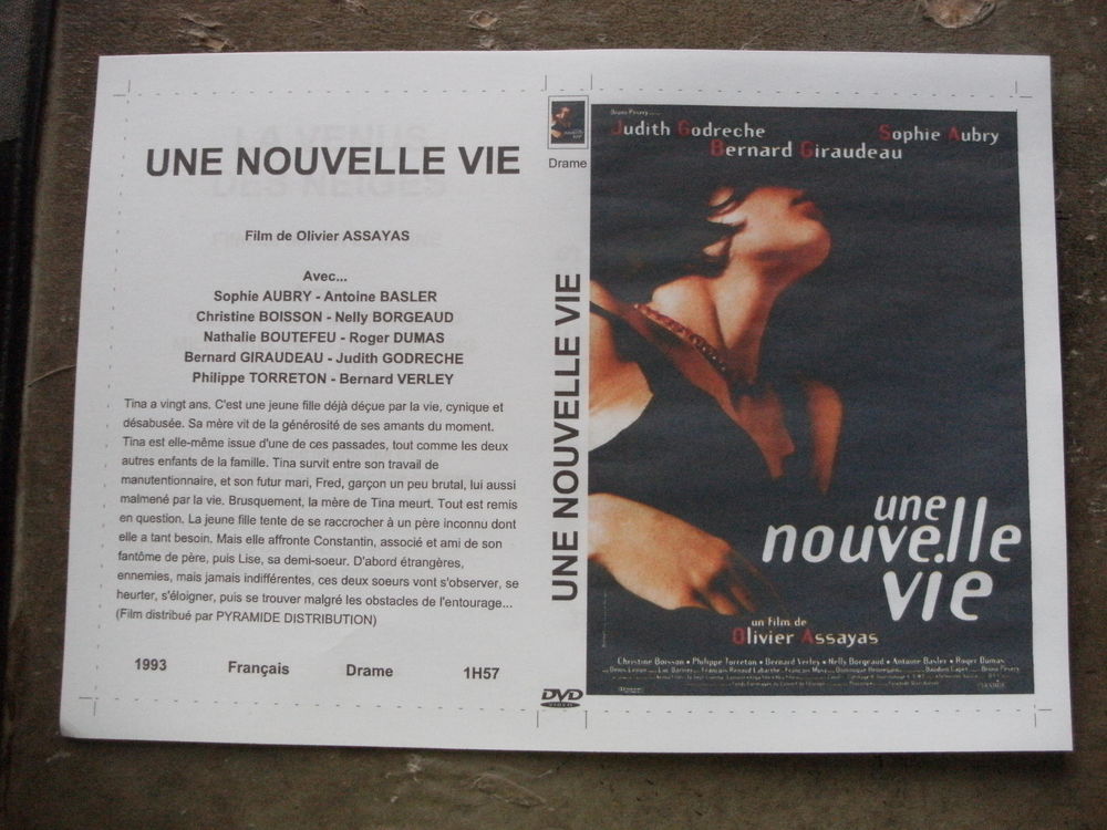 Film :   Une nouvelle vie   40 Saint-M�dard-en-Jalles (33)