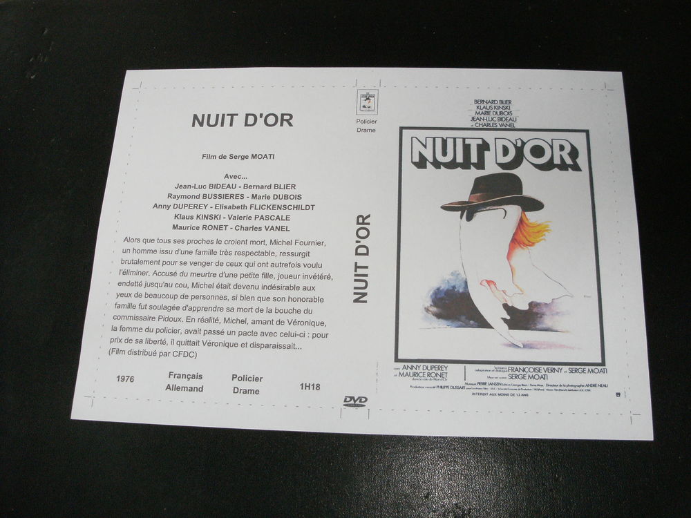 Film :   Nuit d'or   35 Saint-M�dard-en-Jalles (33)