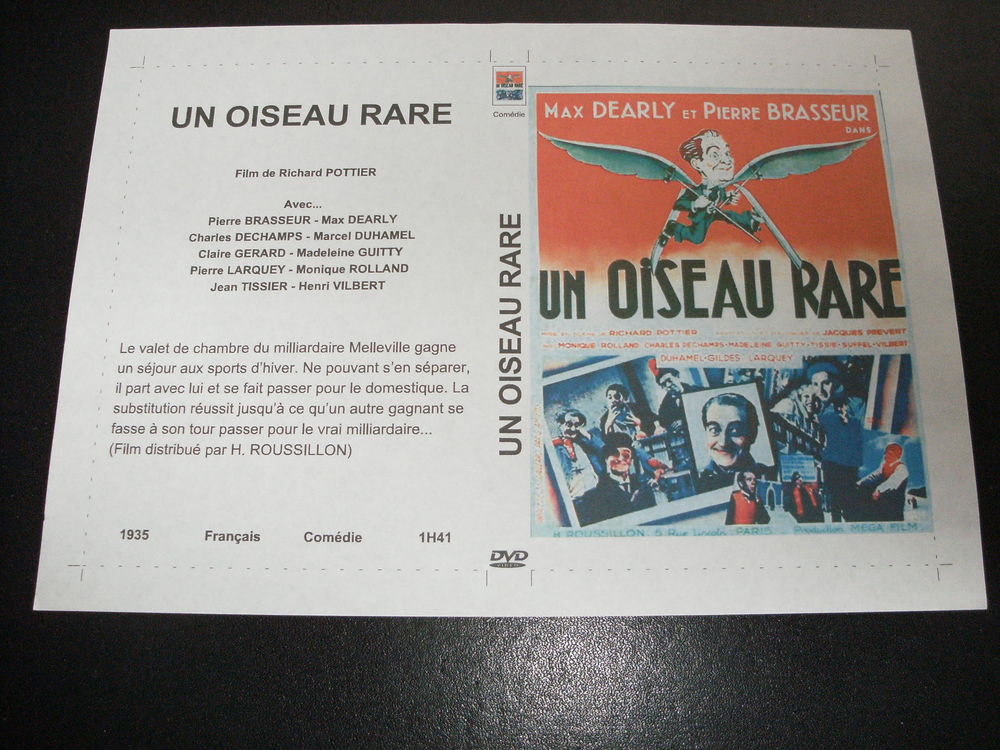 Film :   Un oiseau rare   35 Saint-M�dard-en-Jalles (33)