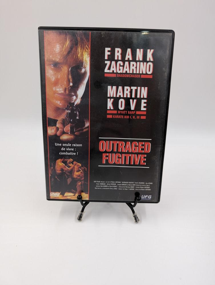 Film DVD Outraged Fugitive en boite 1 Vulbens (74)