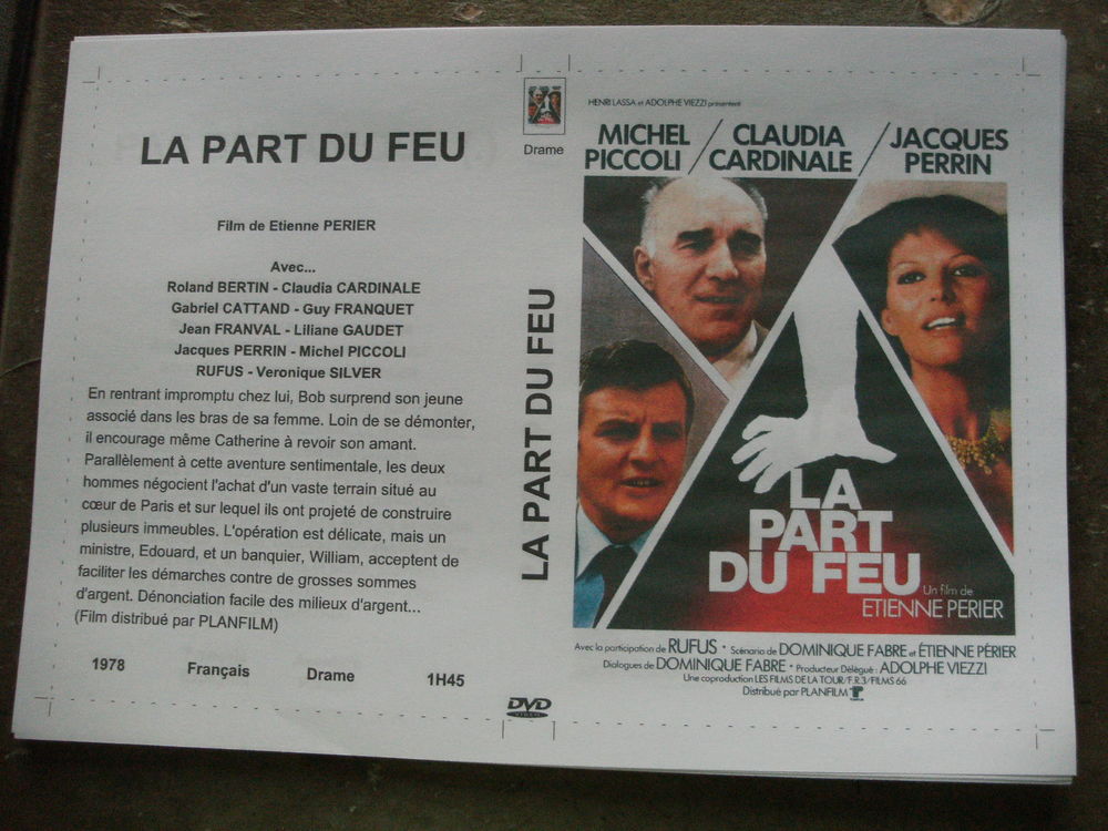 Film :   La part du feu   40 Saint-M�dard-en-Jalles (33)