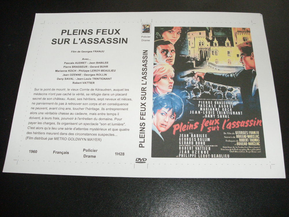 Film :   Pleins feux sur l'assassin   40 Saint-M�dard-en-Jalles (33)