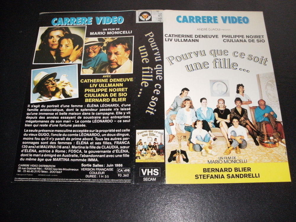 Film :   Pourvu que ce soit une fille   35 Saint-M�dard-en-Jalles (33)