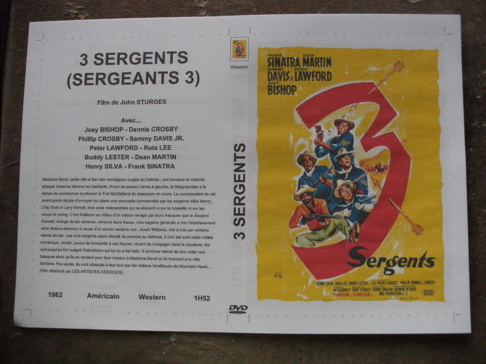Film :   3 sergents   40 Saint-M�dard-en-Jalles (33)