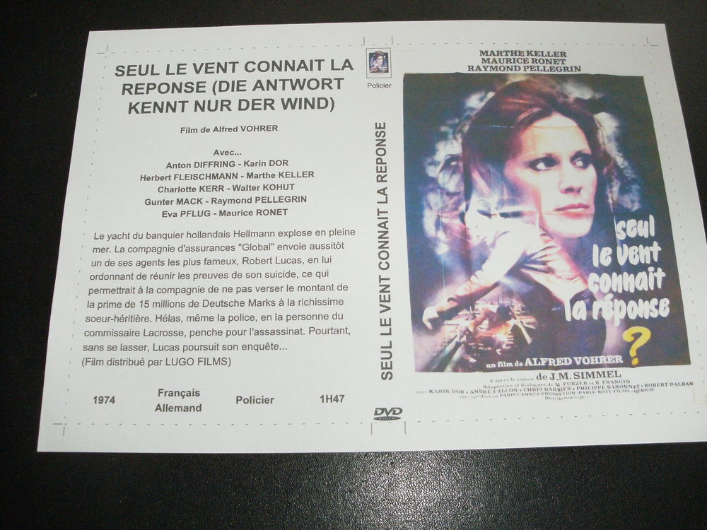 Film :   Seul le vent connait la reponse   35 Saint-M�dard-en-Jalles (33)