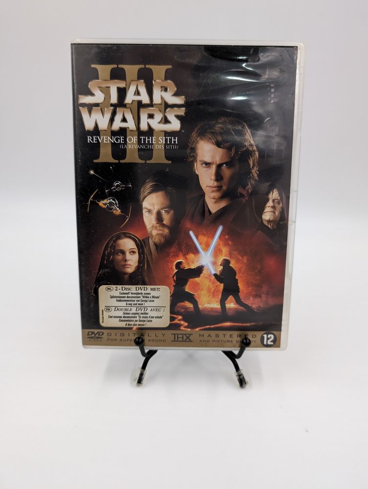 Film DVD Star Wars III (3) La Revanche des Sith en boite 1 Vulbens (74)