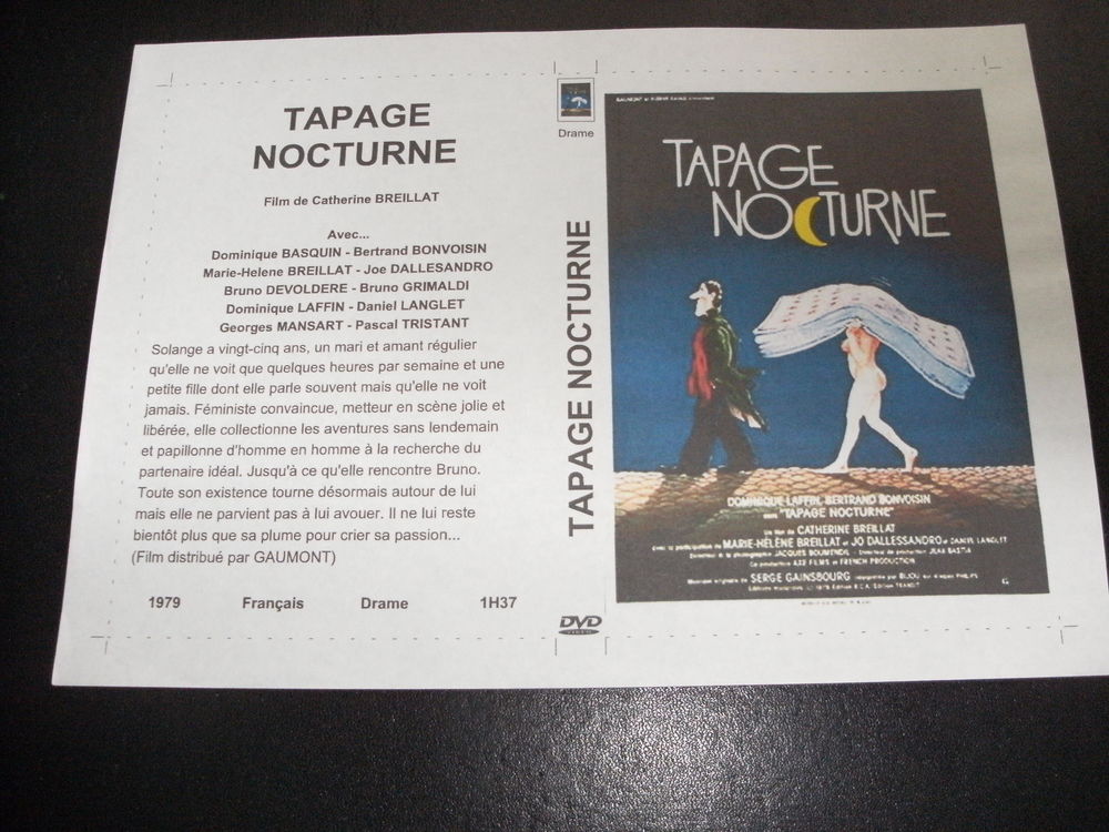 Film :   Tapage nocturne   35 Saint-M�dard-en-Jalles (33)