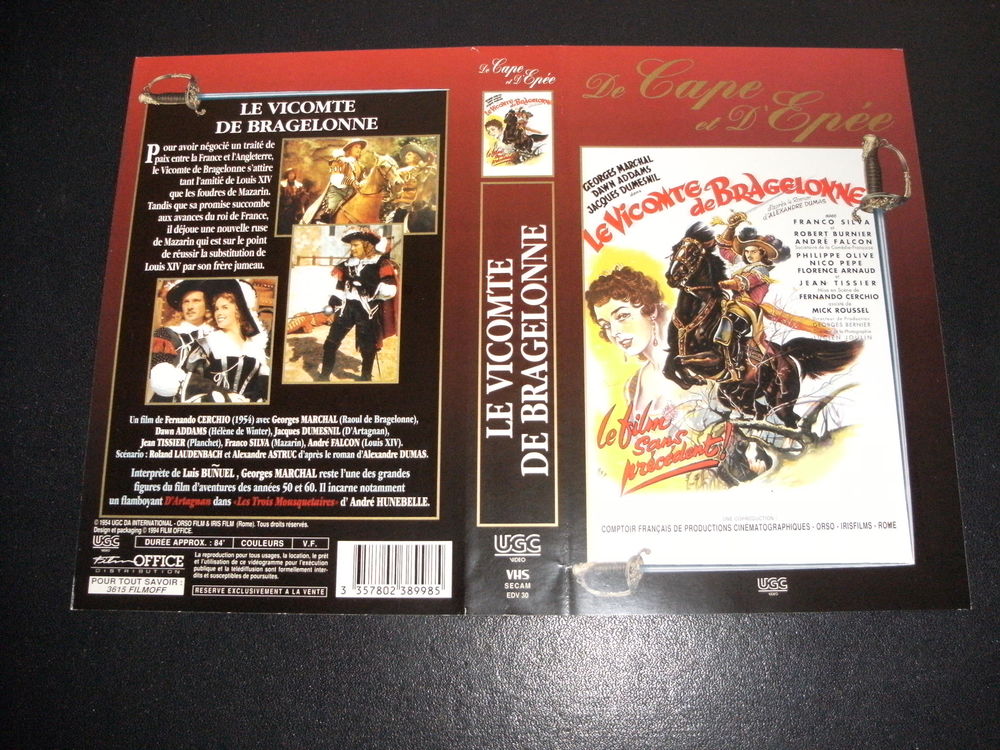 Film :   Le vicomte de Bragelonne   35 Saint-M�dard-en-Jalles (33)