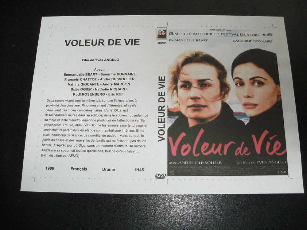 Film :   Voleur de vie   35 Saint-M�dard-en-Jalles (33)
