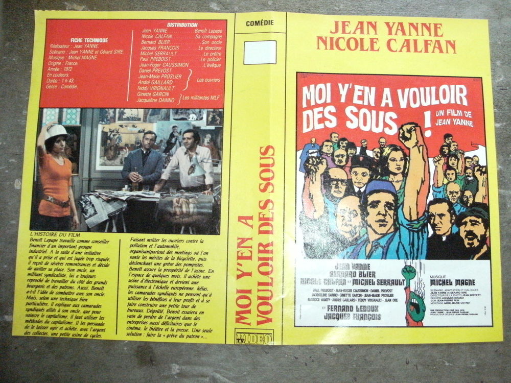 Film :   Moi y en a vouloir des sous   40 Saint-M�dard-en-Jalles (33)