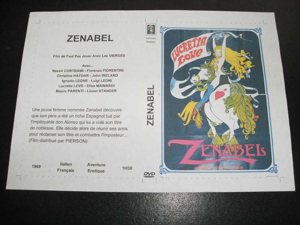 Film :   Zenabel   35 Saint-M�dard-en-Jalles (33)