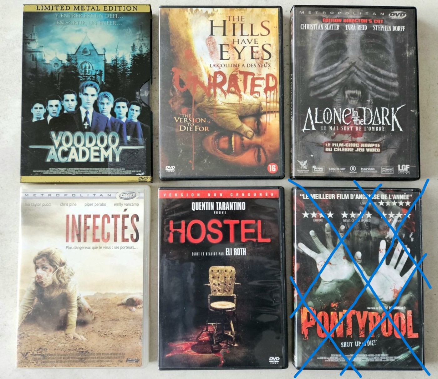 5 DVD s : Film 1 Cannes (06)