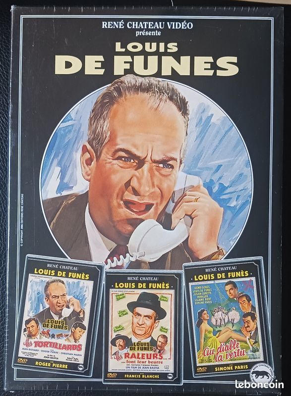 3 films DVD coffret Louis de Funes 9 Beauchamp (95)