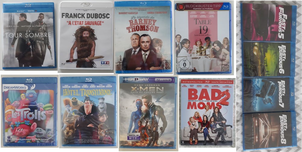 Films sur disque Blu-ray Blu-ray Disc (BD, B-RD) neufs 4 Roncq (59)