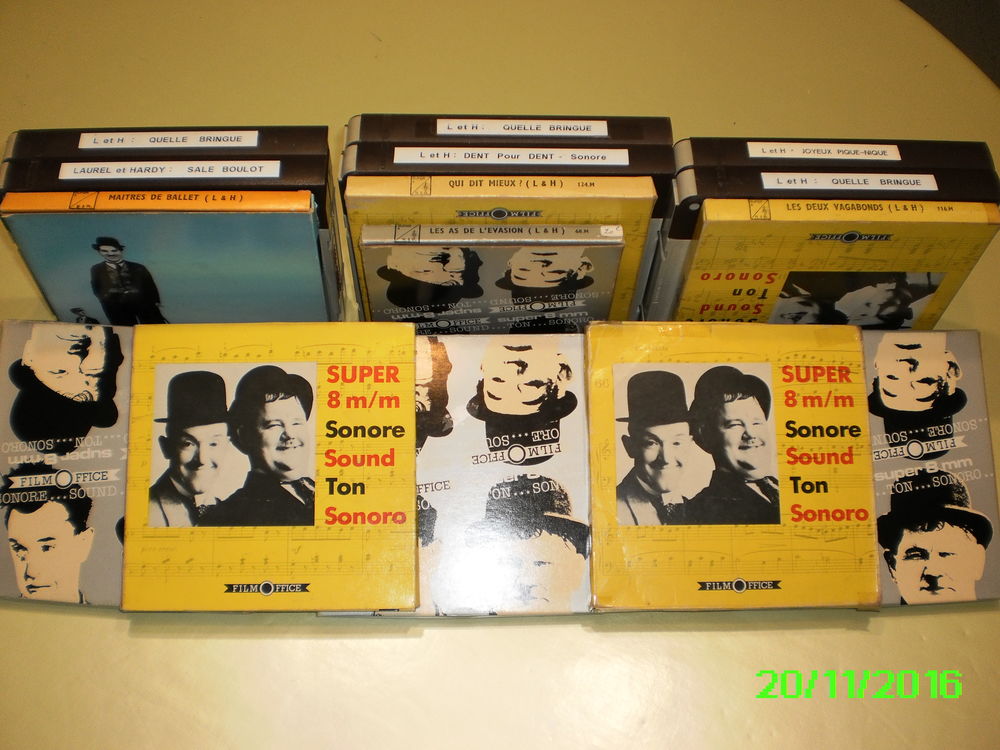 FILMS SUPER 8 SONORE ( FIN DE COLLECTION)
50 Lens (62)