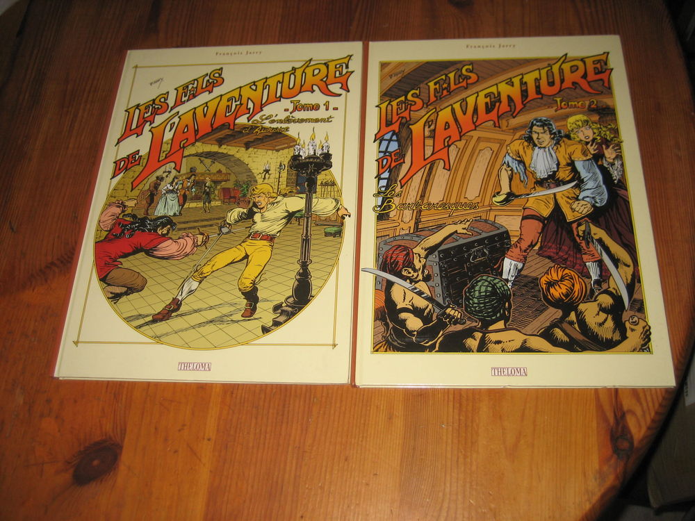 lot 2 bd LES FILS DE L'AVENTURE 1+2 THELOMA EO 12 C�zy (89)