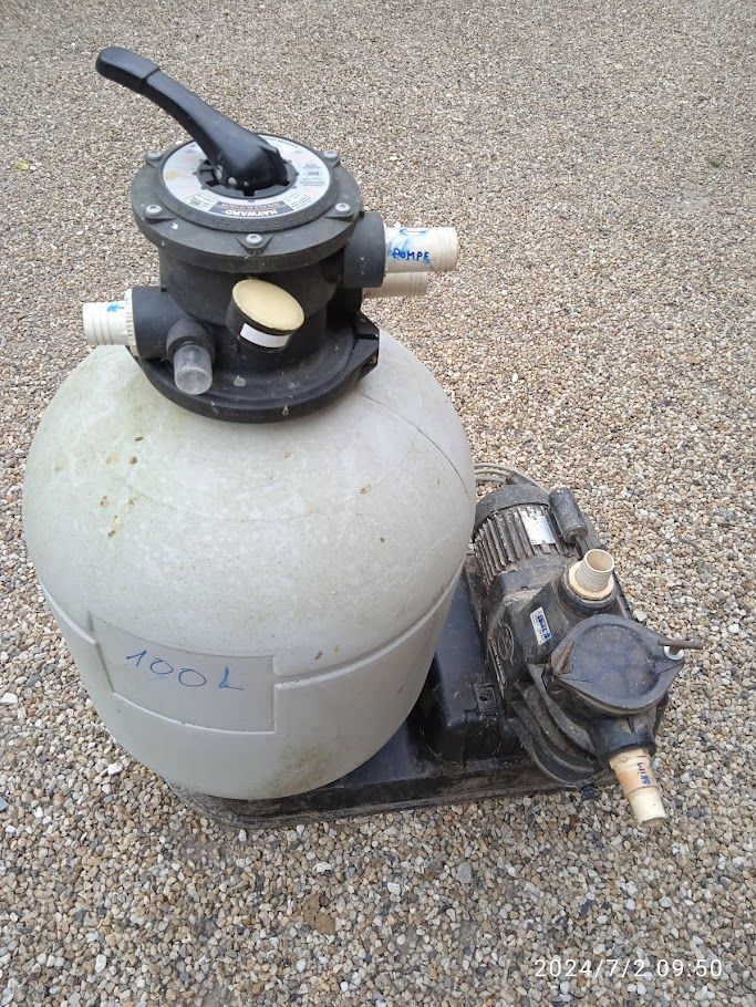 Filtration piscine 50 m3 HAYWARD 200 La Douze (24)