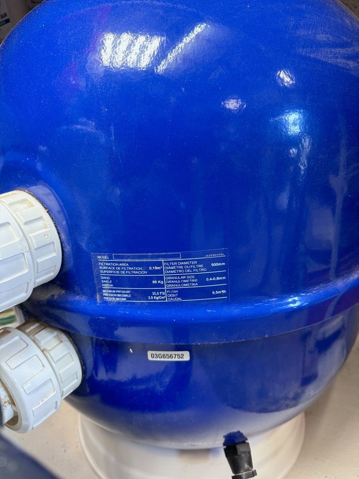 Filtre � sable + pompe de filtration 650 Le Teich (33)