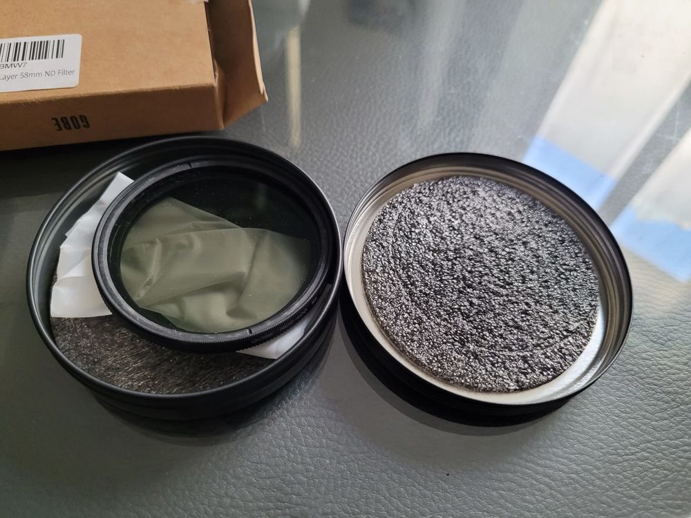 Filtre ND variable (2-400) 58mm marque Gobe (2 peak) 35 Livry-Gargan (93)