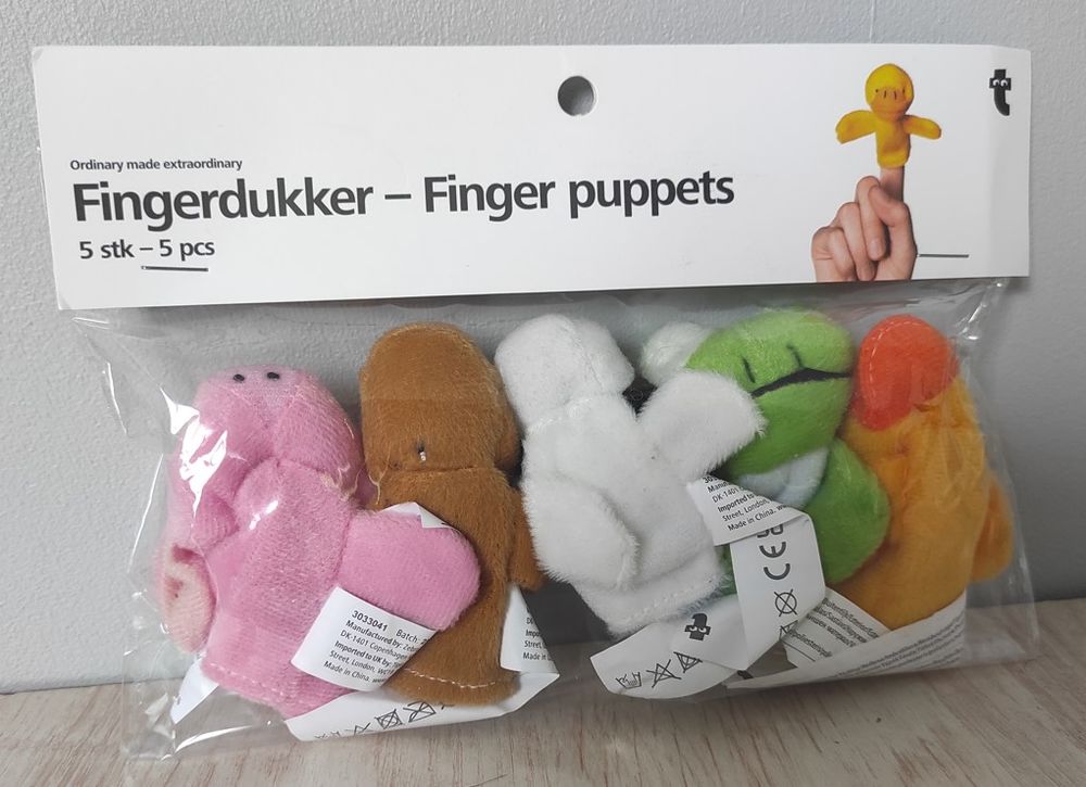 Finger Puppets x5 NEUFS jamais utilis�s 4 Metz (57)